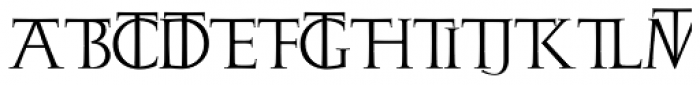 Monogramma ST Font LOWERCASE