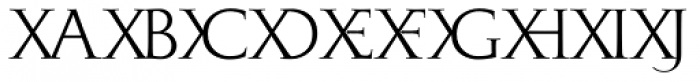 Monogramma WX Font LOWERCASE