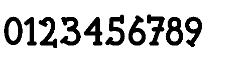 Monoheart Regular Font OTHER CHARS
