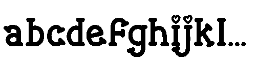 Monoheart Regular FONT