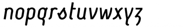Monolein Kursiv Regular Font LOWERCASE
