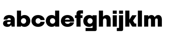 Monolight Black Font LOWERCASE