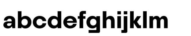 Monolight Bold Font LOWERCASE