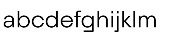 Monolight Regular Font LOWERCASE