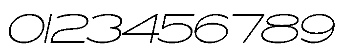 Monoline Sans JNL Monoline Sans Oblique JNL Regular Font OTHER CHARS