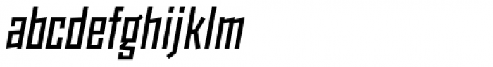 Monolisk Bold Italic Font LOWERCASE