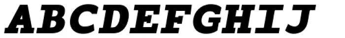 Monoloch Extra Bold Italic Font UPPERCASE