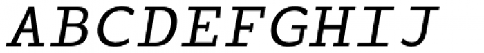 Monoloch Italic Font UPPERCASE