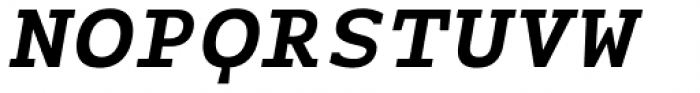 Monoloch Semi Bold Italic Font UPPERCASE