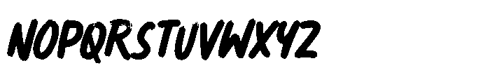 Monolog Show Font UPPERCASE