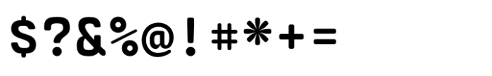 Monologo Rounded Bold Font OTHER CHARS