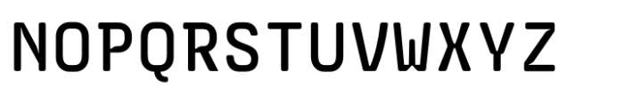 Monologo Rounded Medium Font UPPERCASE