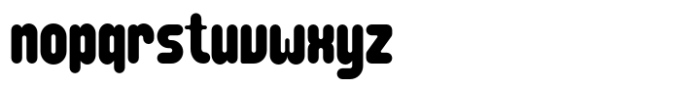 Monom Regular Font LOWERCASE