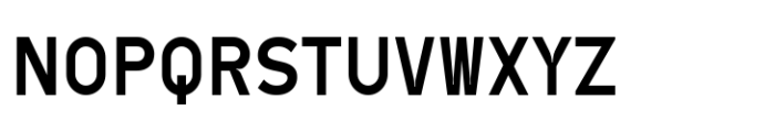 Monopack Condensed Font UPPERCASE