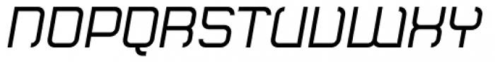Monoron Sans Bold Italic Font UPPERCASE