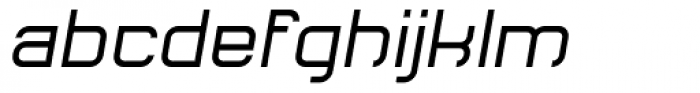 Monoron Sans Bold Italic Font LOWERCASE