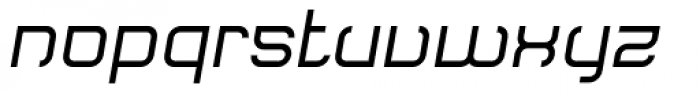 Monoron Sans Bold Italic Font LOWERCASE