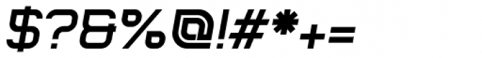 Monoron Sans1 ExtraBold Italic Font OTHER CHARS
