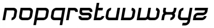 Monoron Sans1 ExtraBold Italic Font LOWERCASE