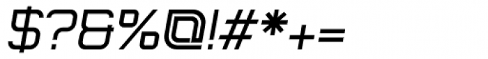 Monoron Serif Bold Italic Font OTHER CHARS