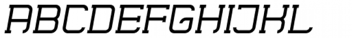 Monoron Serif Bold Italic Font UPPERCASE