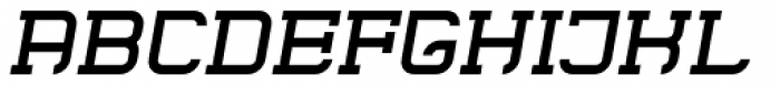 Monoron Serif1 ExtraBold Italic Font UPPERCASE