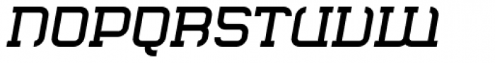 Monoron Serif1 ExtraBold Italic Font UPPERCASE
