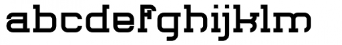 Monoron Serif1 ExtraBold Font LOWERCASE