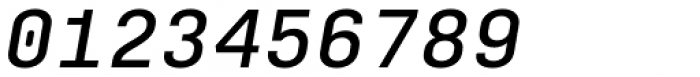 Monospaceland Semi Bold Oblique Font OTHER CHARS