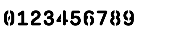 Monosten Stencil Pro Extrabold Font OTHER CHARS