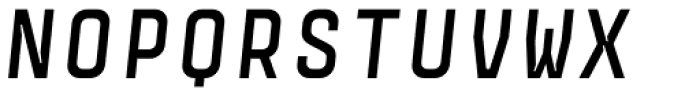 Monostep Straight Bold Italic Font UPPERCASE