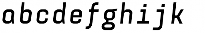 Monostep Straight Bold Italic Font LOWERCASE