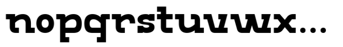 Monostruct Bold Font LOWERCASE