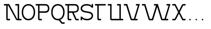 Monostruct Light Font UPPERCASE