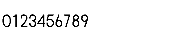 Monotrax Regular Font OTHER CHARS
