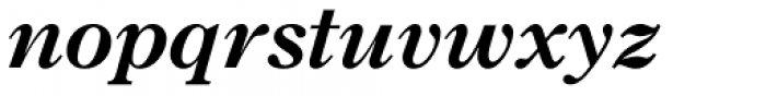 Monotype Century Old Style Pro Bold Italic Font LOWERCASE