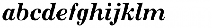 Monotype Century Pro Bold Italic Font LOWERCASE
