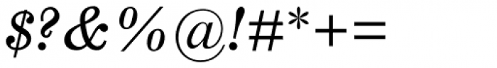 Monotype Century Pro Expanded Italic Font OTHER CHARS