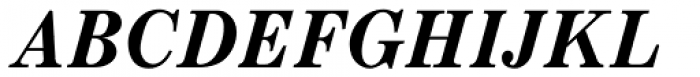 Monotype Century Std Bold Italic Font UPPERCASE