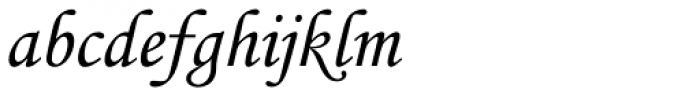 Monotype Corsiva Std Regular Font LOWERCASE