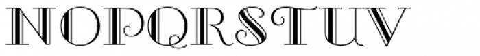 Monotype Gallia Std Regular Font UPPERCASE