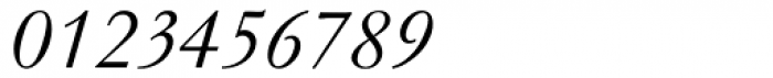 Monotype Garamond Italic Font OTHER CHARS