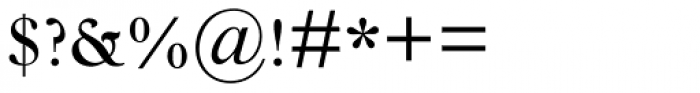 Monotype Goudy Modern Pro Regular Font OTHER CHARS