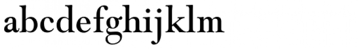 Monotype Goudy Modern Pro Regular Font LOWERCASE