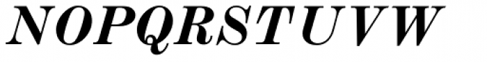 Monotype Modern Std Bold Italic Font UPPERCASE