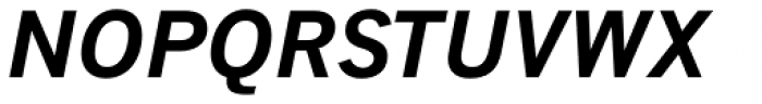 Monotype News Gothic Pro Bold Italic Font UPPERCASE