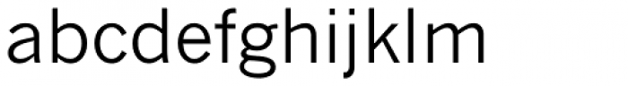 Monotype News Gothic Pro Regular Font LOWERCASE