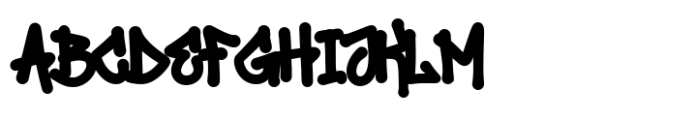 Monovibe Graffiti Outline FONT