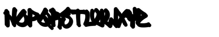 Monovibe Graffiti Shadow Font UPPERCASE