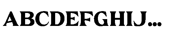 Monowave MONOWAVE black Font UPPERCASE